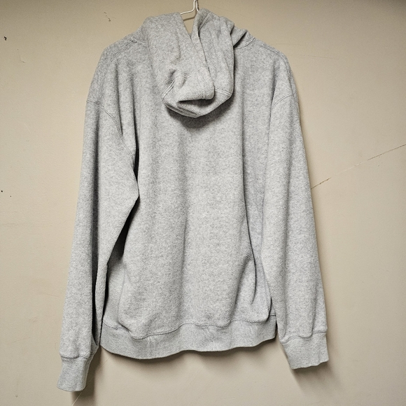 GAP Soft Arch Logo Light Gray Hoodie - Picture 10 of 10